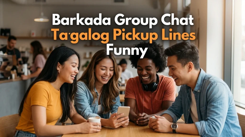 Barkada Group Chat Tagalog Pickup Lines Funny