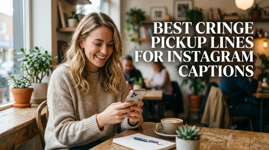 Best Cringe Pickup Lines For Instagram Captions