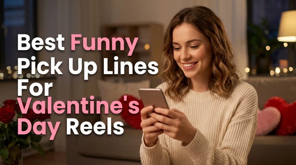 Best Funny Pick Up Lines For Valentine's Day Reels