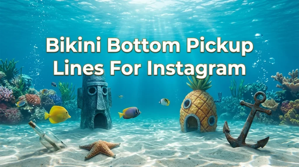 Bikini Bottom Pickup Lines For Instagram