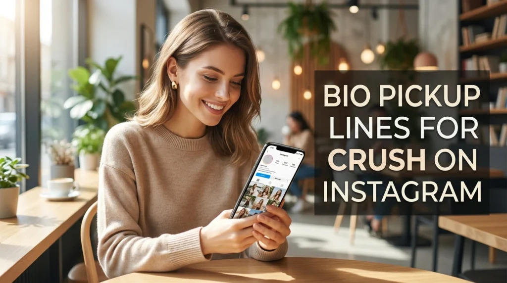 Bio Pickup Lines For Crush On Instagram