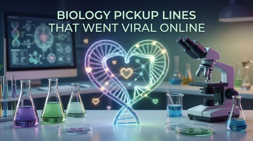 Biology Pickup Lines That Went Viral Online
