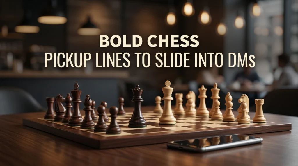 Bold Chess Pickup Lines To Slide Into DMs