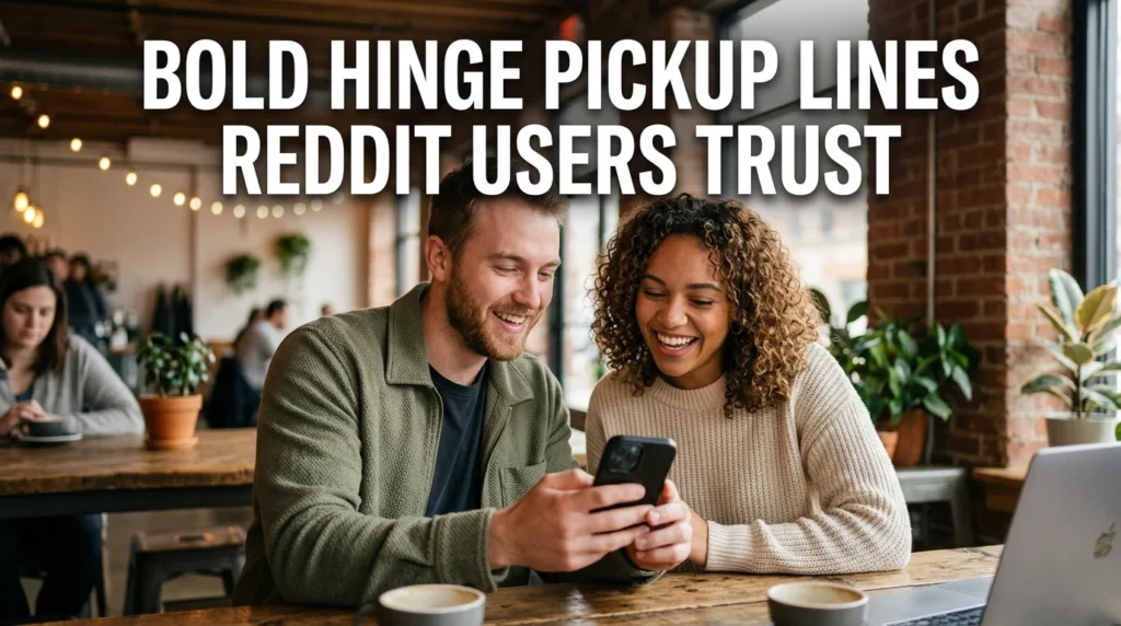 Bold Hinge Pickup Lines Reddit Users Trust