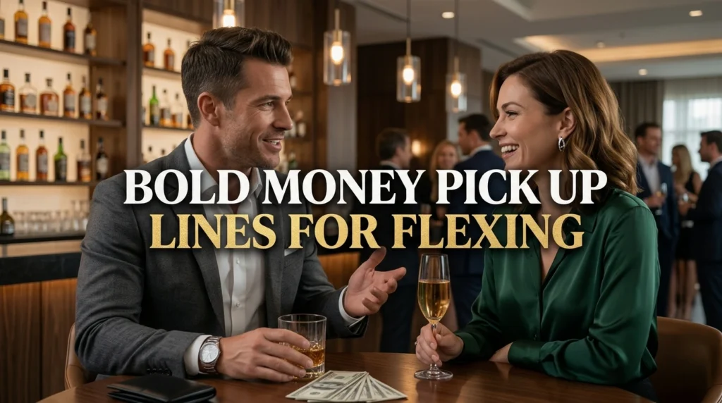Bold Money Pick Up Lines For Flexing