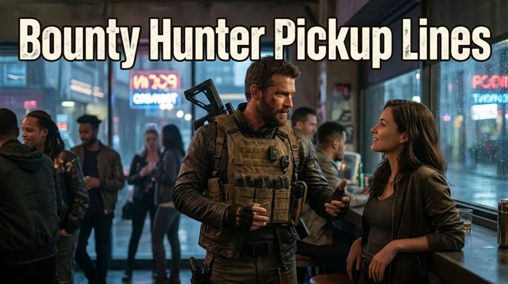 Bounty Hunter Pickup Lines