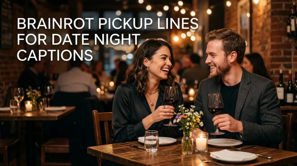 Brainrot Pickup Lines For Date Night Captions