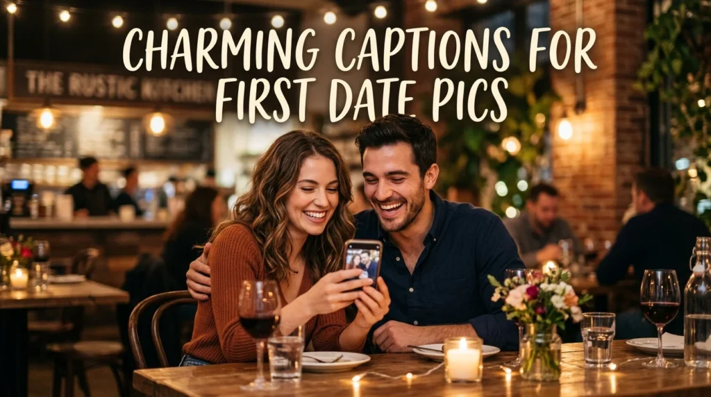 Charming Captions For First Date Pics
