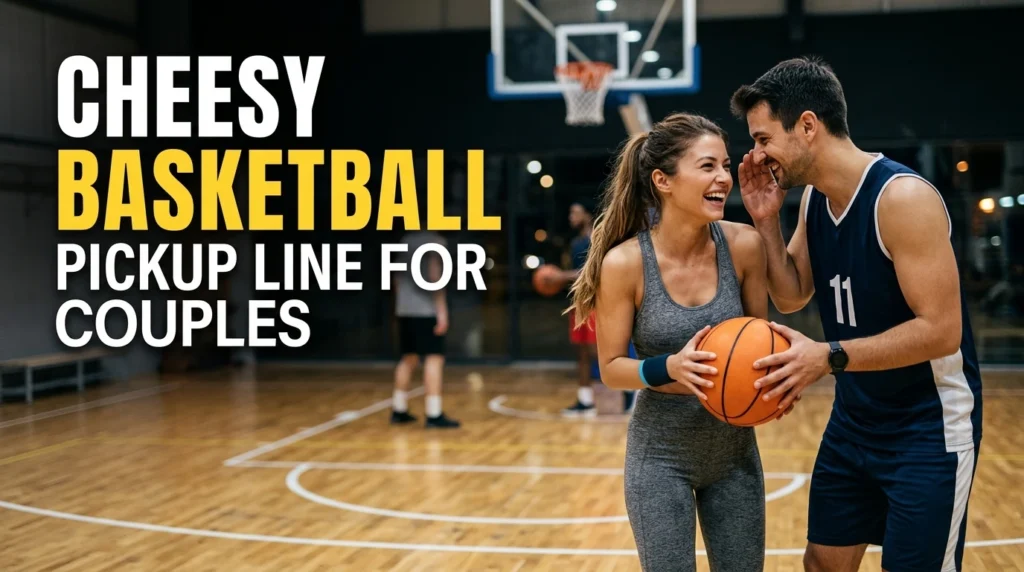 Cheesy Basketball Pickup Line For Couples