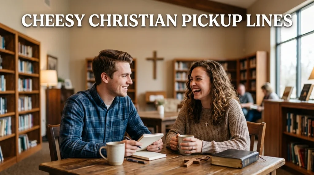 Cheesy Christian Pickup Lines