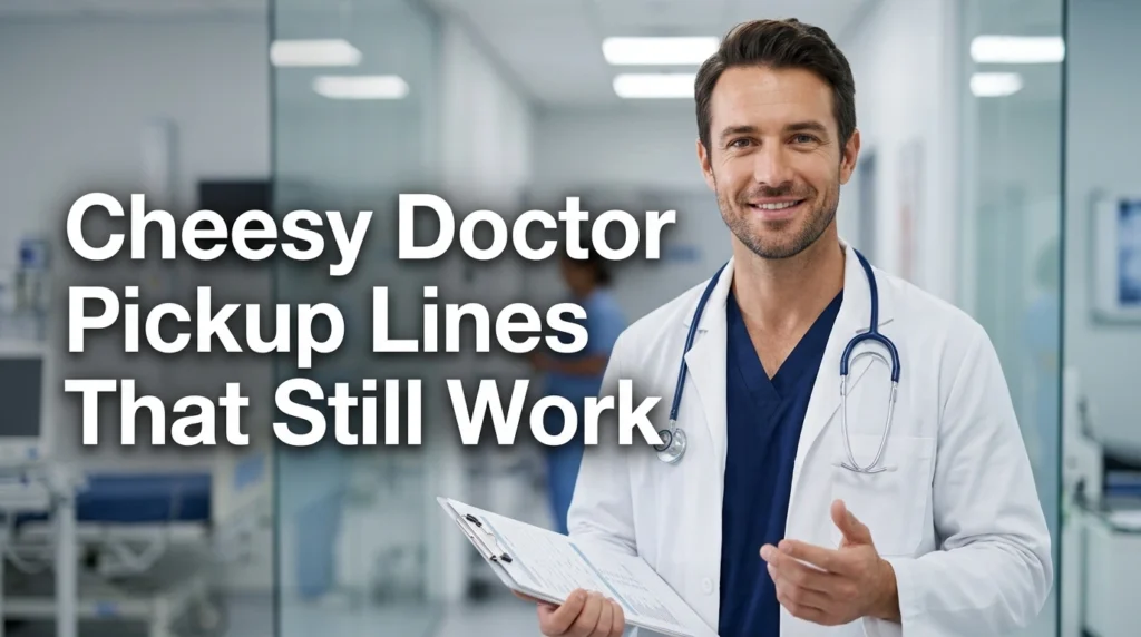Cheesy Doctor Pickup Lines That Still Work