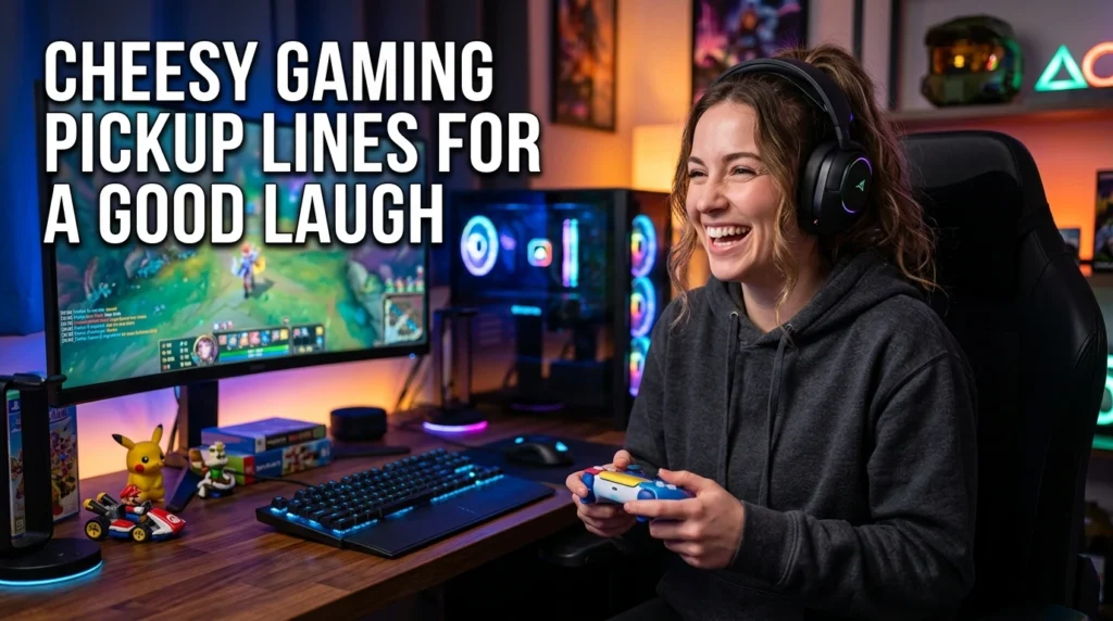 Cheesy Gaming Pickup Lines For A Good Laugh