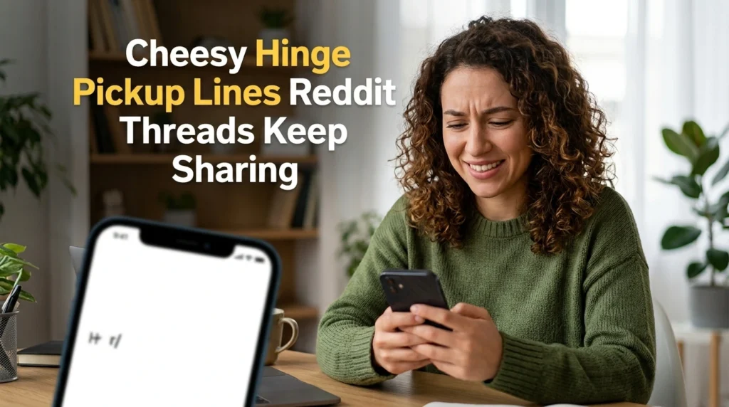 Cheesy Hinge Pickup Lines Reddit Threads Keep Sharing