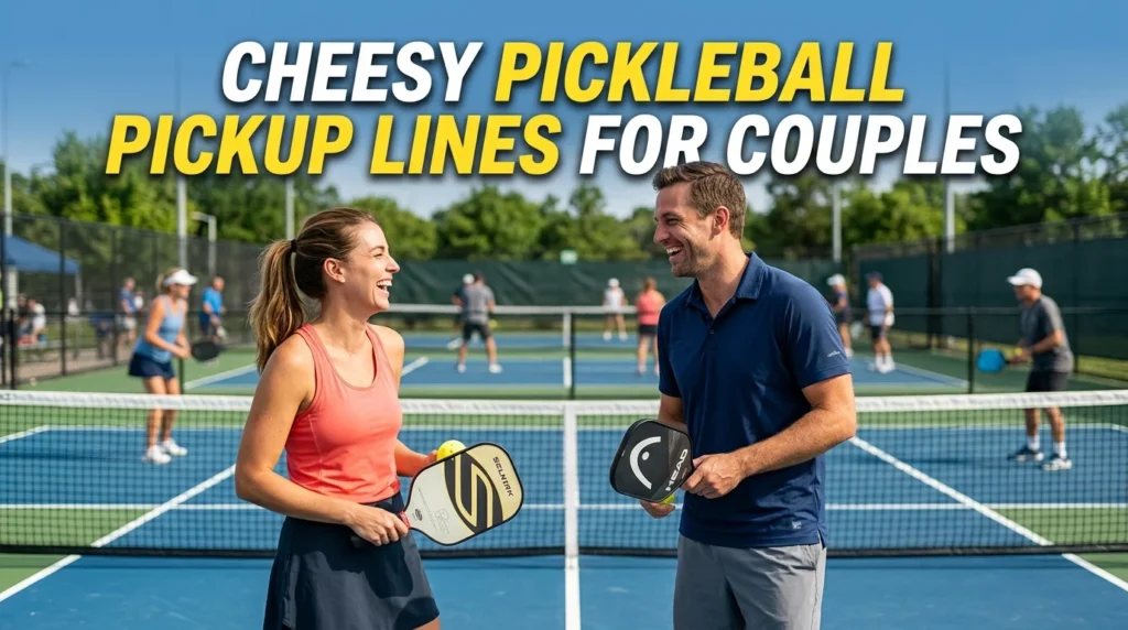 Cheesy Pickleball Pickup Lines For Couples