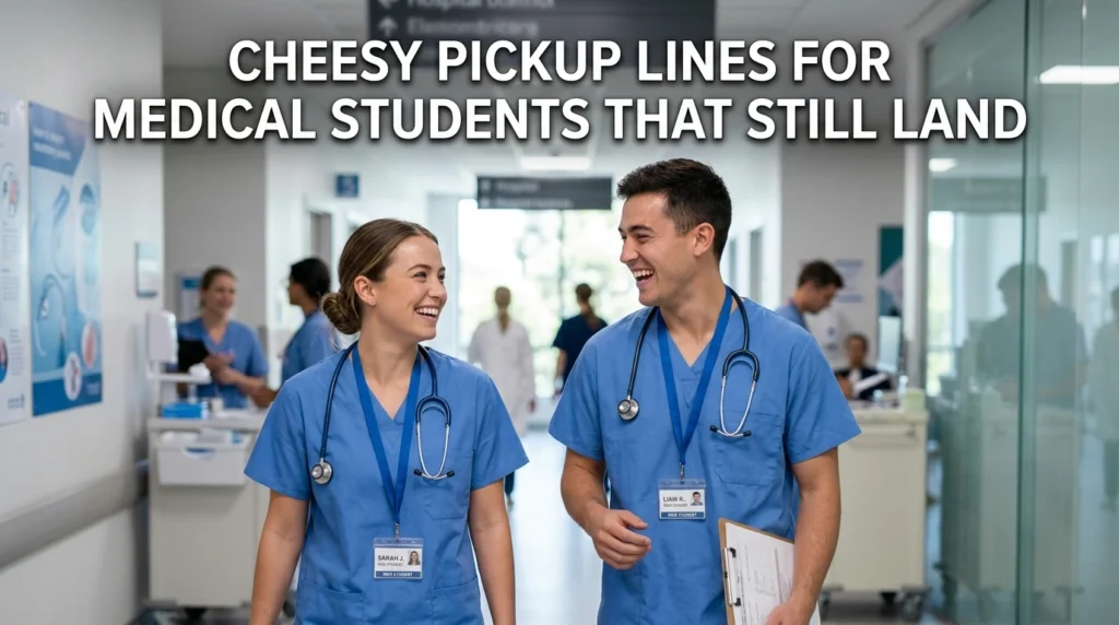 Cheesy Pickup Lines For Medical Students That Still Land