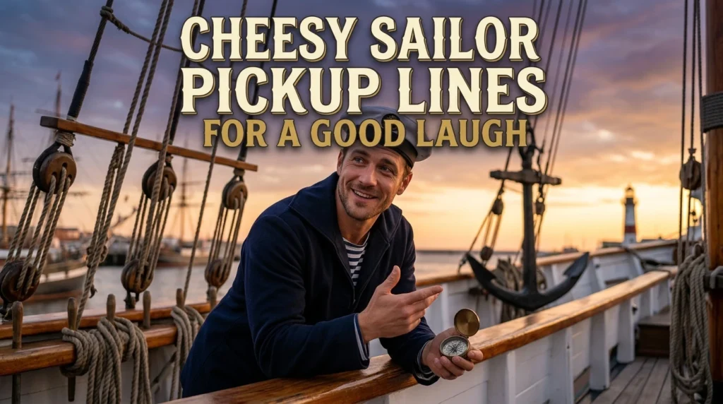 Cheesy Sailor Pickup Lines For A Good Laugh