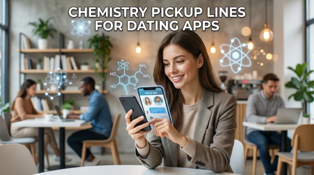 Chemistry Pickup Lines For Dating Apps