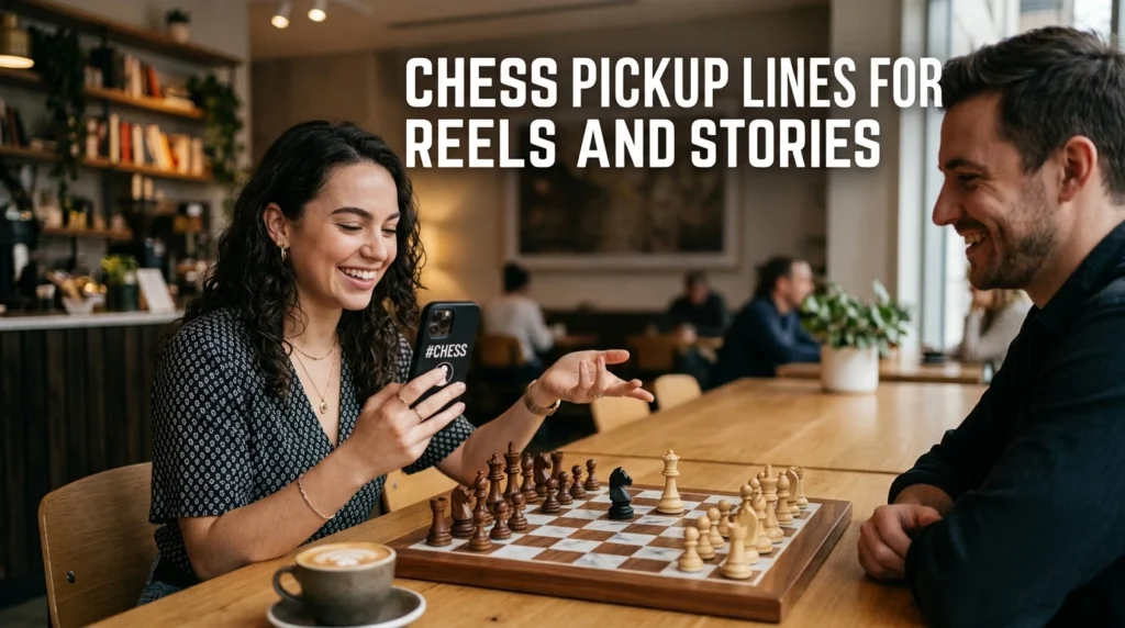 Chess Pickup Lines For Reels And Stories