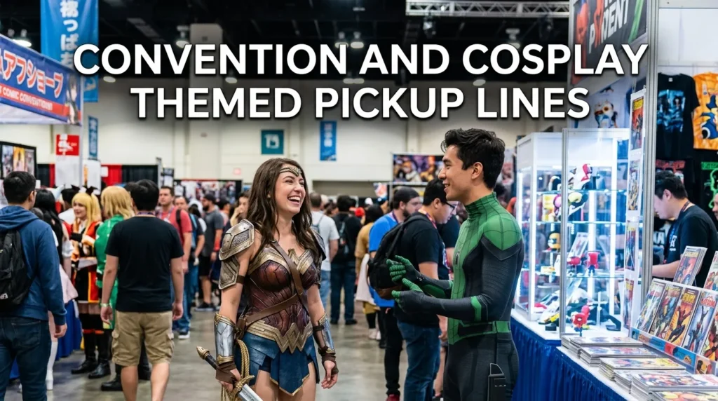 Convention And Cosplay Themed Pickup Lines