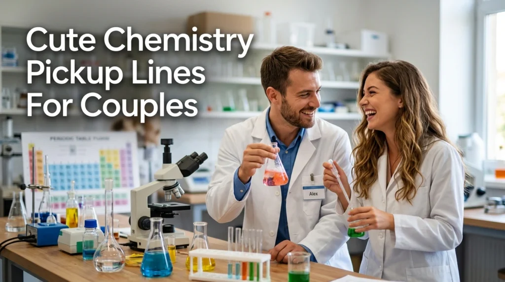 Cute Chemistry Pickup Lines For Couples