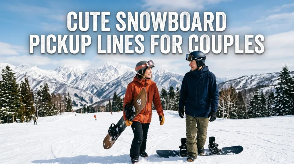 Cute Snowboard Pickup Lines For Couples