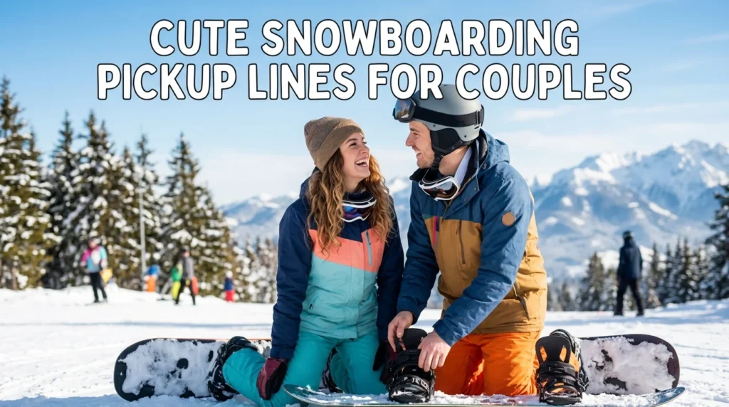 Cute Snowboarding Pickup Lines For Couples