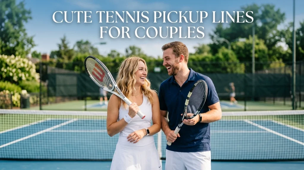 Cute Tennis Pickup Lines For Couples