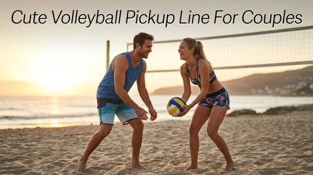 Cute Volleyball Pickup Line For Couples