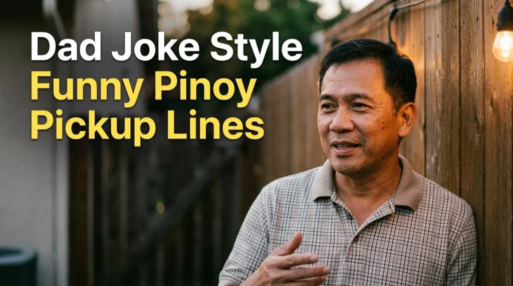 Dad Joke Style Funny Pinoy Pickup Lines
