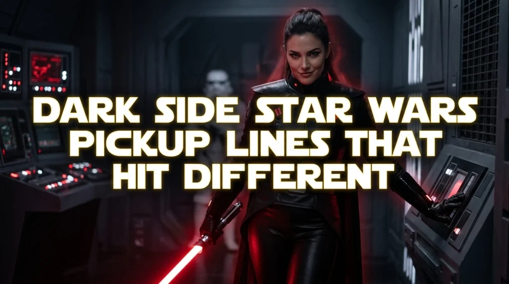 Dark Side Star Wars Pickup Lines That Hit Different