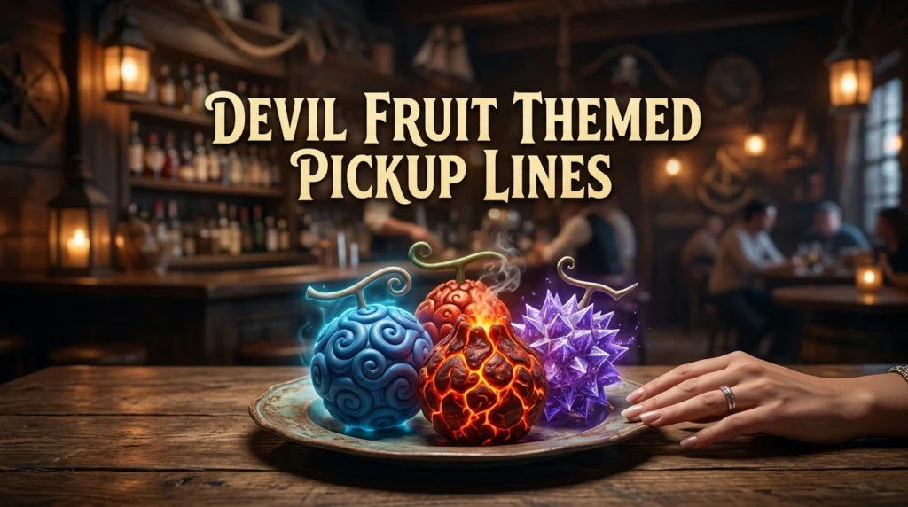 Devil Fruit Themed Pickup Lines