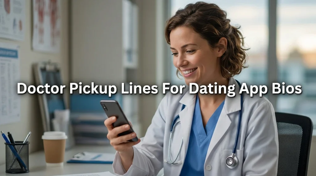 Doctor Pickup Lines For Dating App Bios