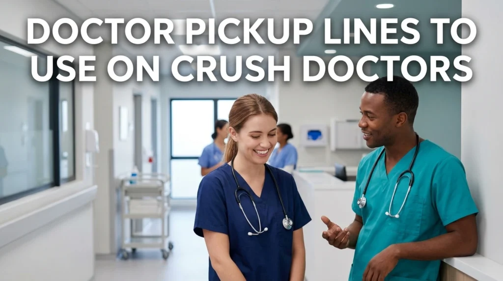 Doctor Pickup Lines To Use On Crush Doctors