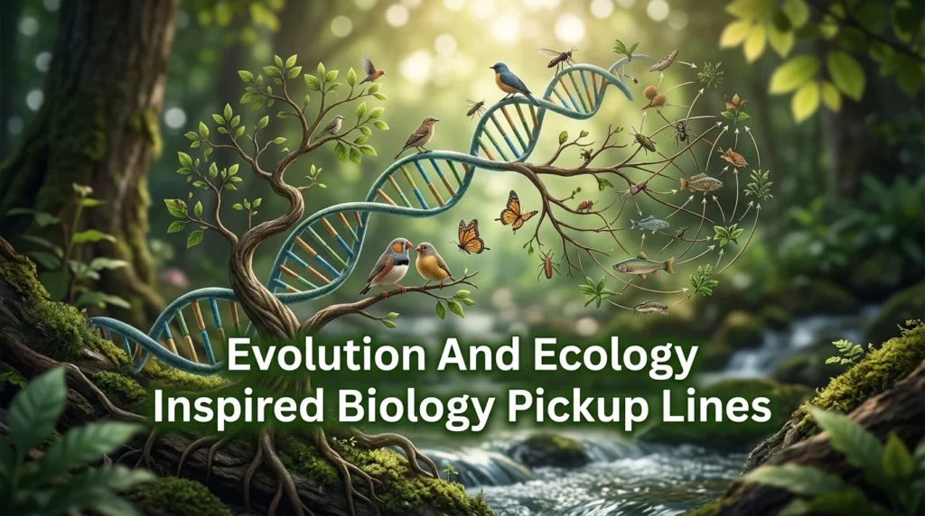 Evolution And Ecology Inspired Biology Pickup Lines