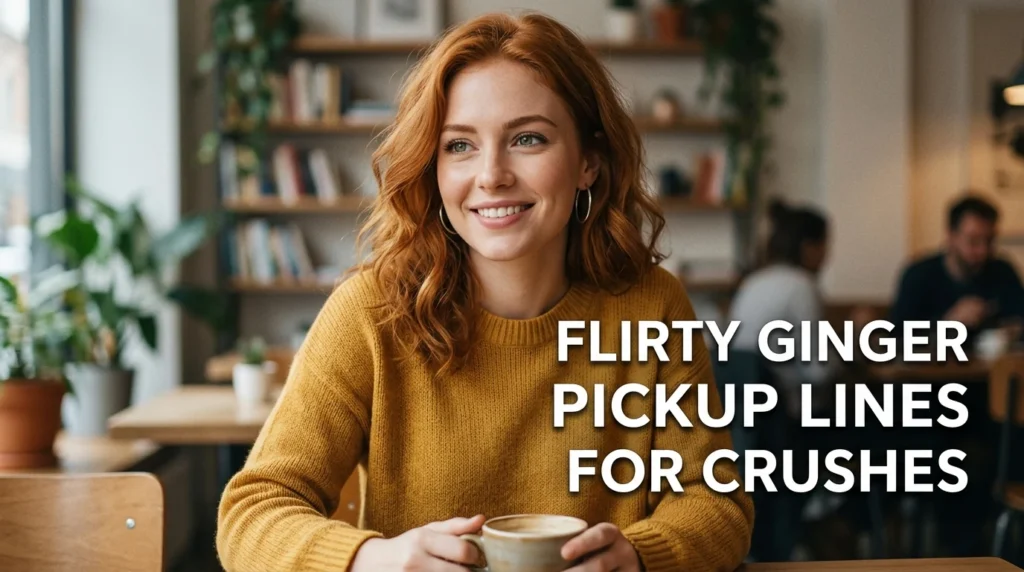 Flirty Ginger Pickup Lines For Crushes
