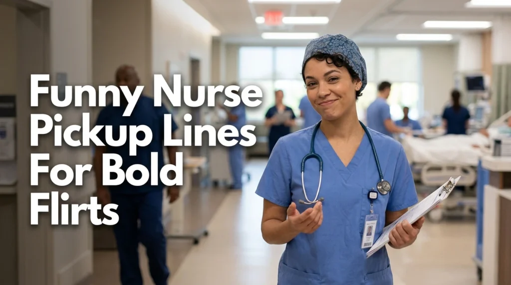 Funny Nurse Pickup Lines For Bold Flirts