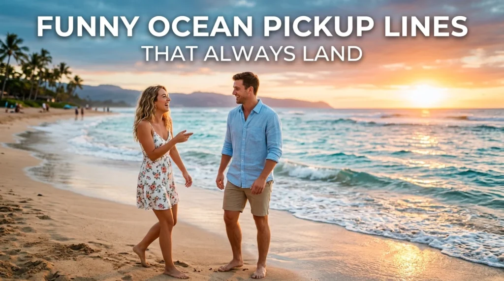 Funny Ocean Pickup Lines That Always Land