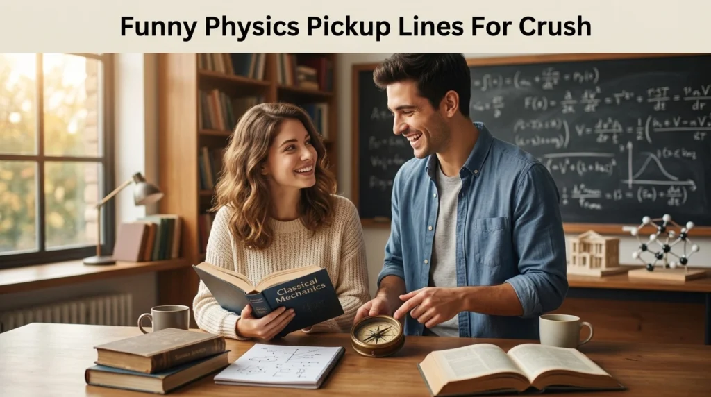 Funny Physics Pickup Lines For Crush