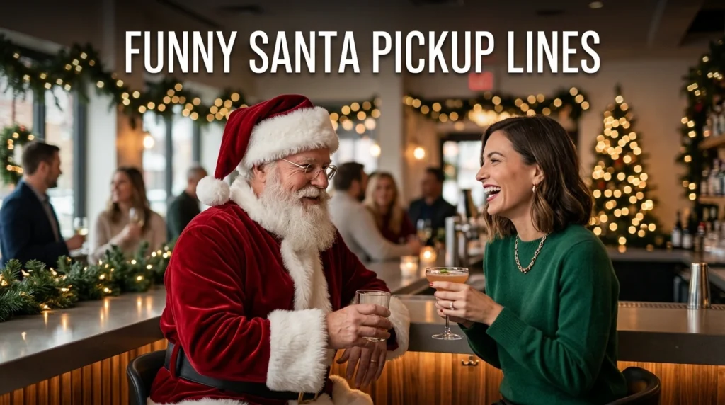 Funny Santa Pickup Lines