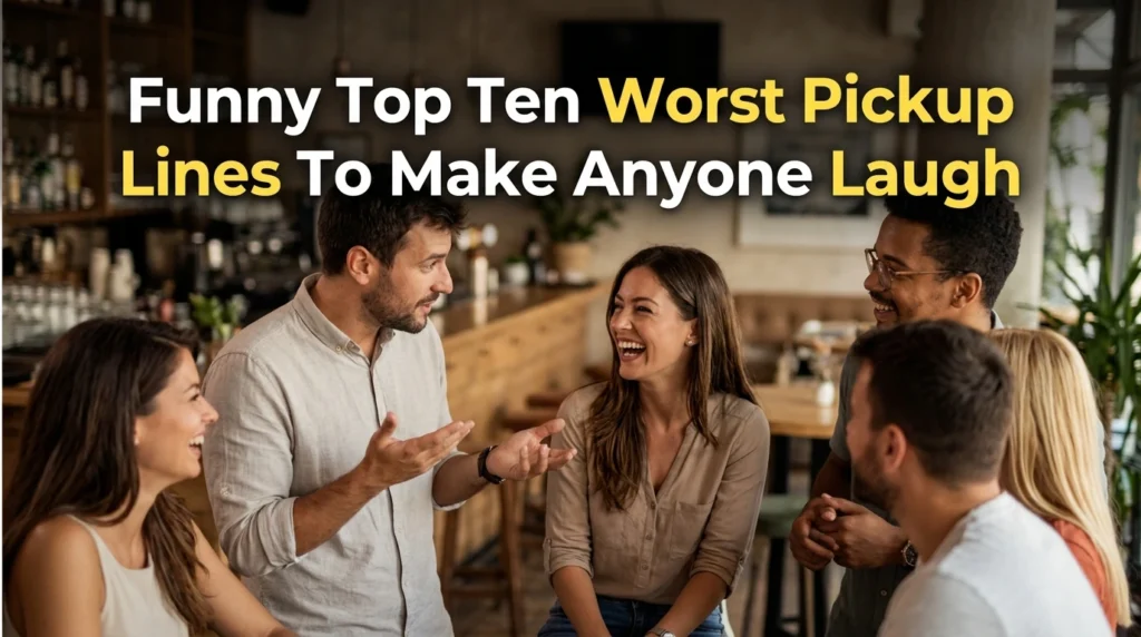 Funny Top Ten Worst Pickup Lines To Make Anyone Laugh