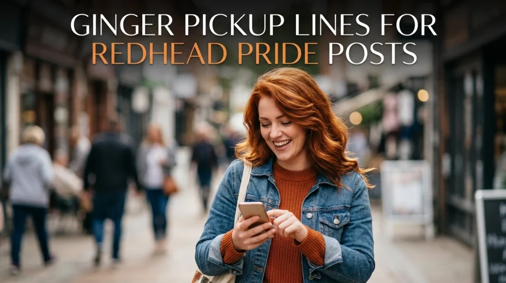 Ginger Pickup Lines For Redhead Pride Posts