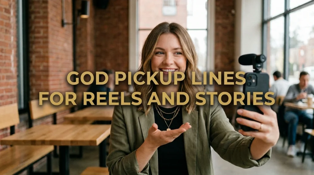 God Pickup Lines For Reels And Stories