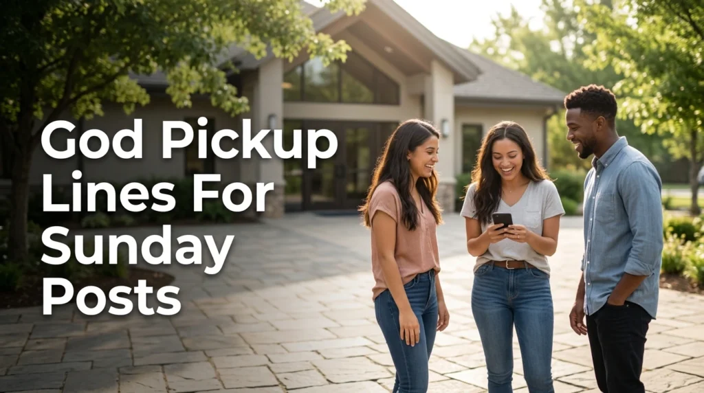 God Pickup Lines For Sunday Posts