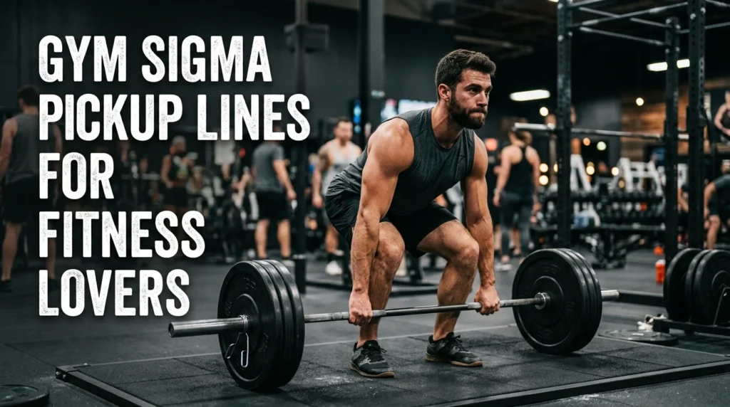 Gym Sigma Pickup Lines For Fitness Lovers