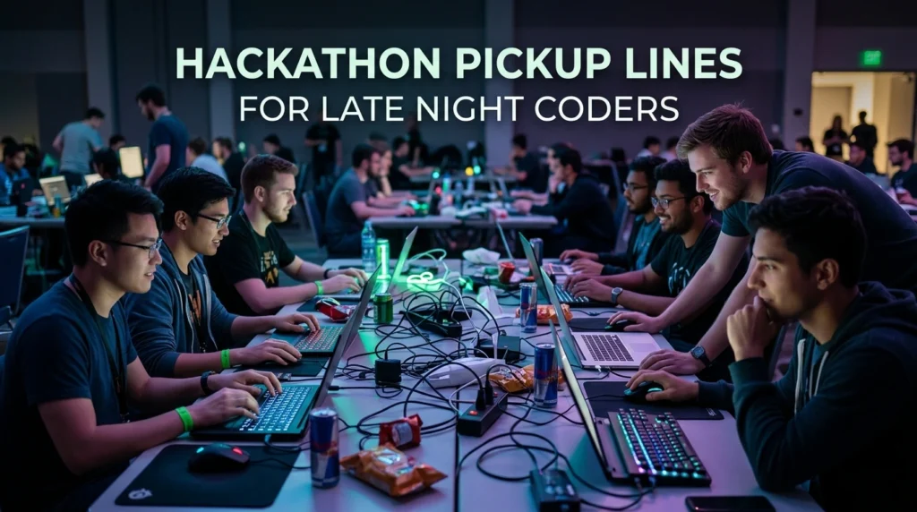 Hackathon Pickup Lines For Late Night Coders