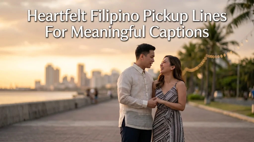 Heartfelt Filipino Pickup Lines For Meaningful Captions