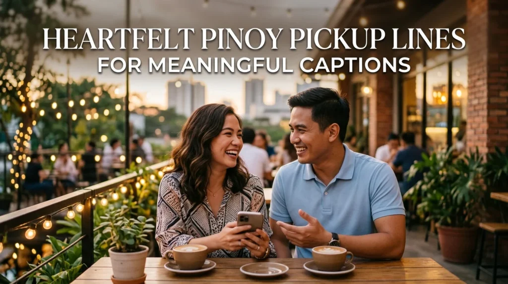 Heartfelt Pinoy Pickup Lines For Meaningful Captions