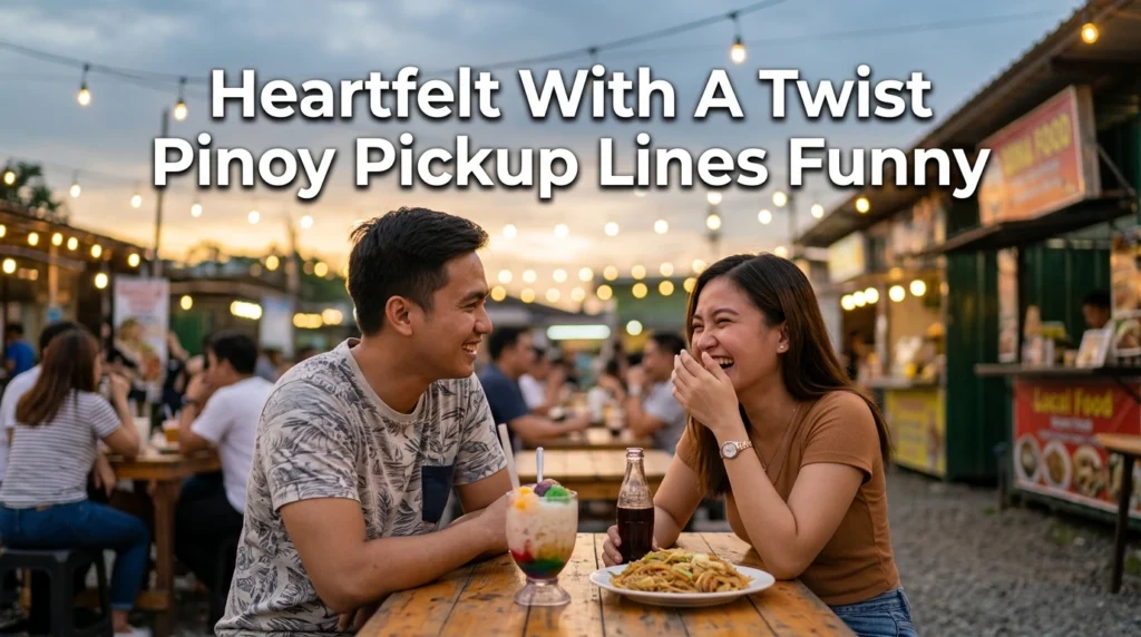 Heartfelt With A Twist Pinoy Pickup Lines Funny