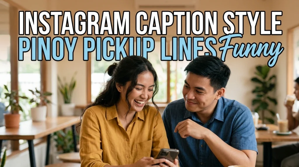 Instagram Caption Style Pinoy Pickup Lines Funny