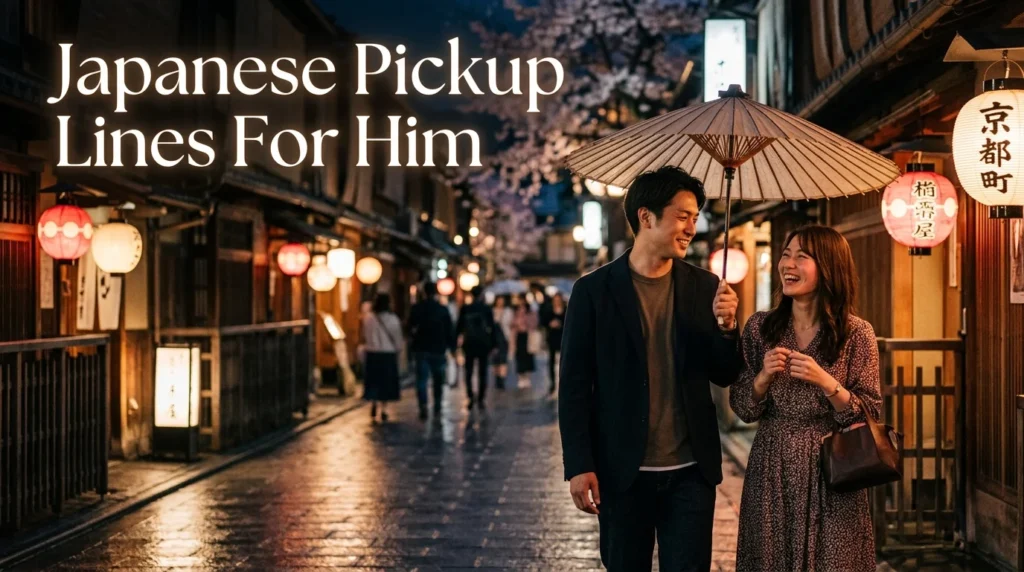 Japanese Pickup Lines For Him